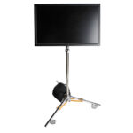  32" 4k IPS Monitor on Lowboy Stand