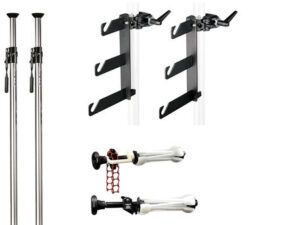 Auto Pole Set Support System