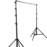 Backdrop stands + crossbar