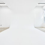 Fresh white paint on Cyc wall_14A