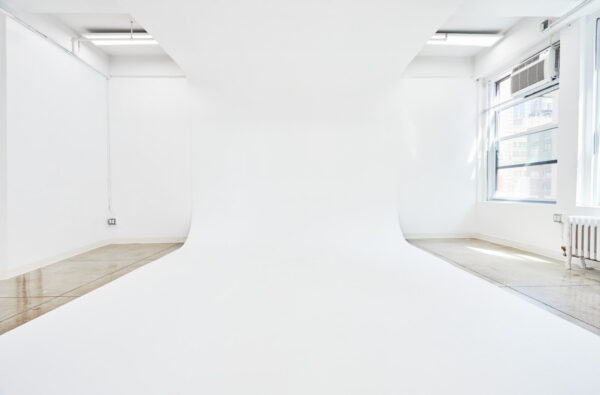 Fresh white paint on Cyc wall_14A