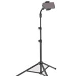 Smartphone holder on heavy duty stand