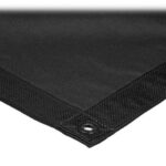 Solid Black Duvetyne 8'x8'
